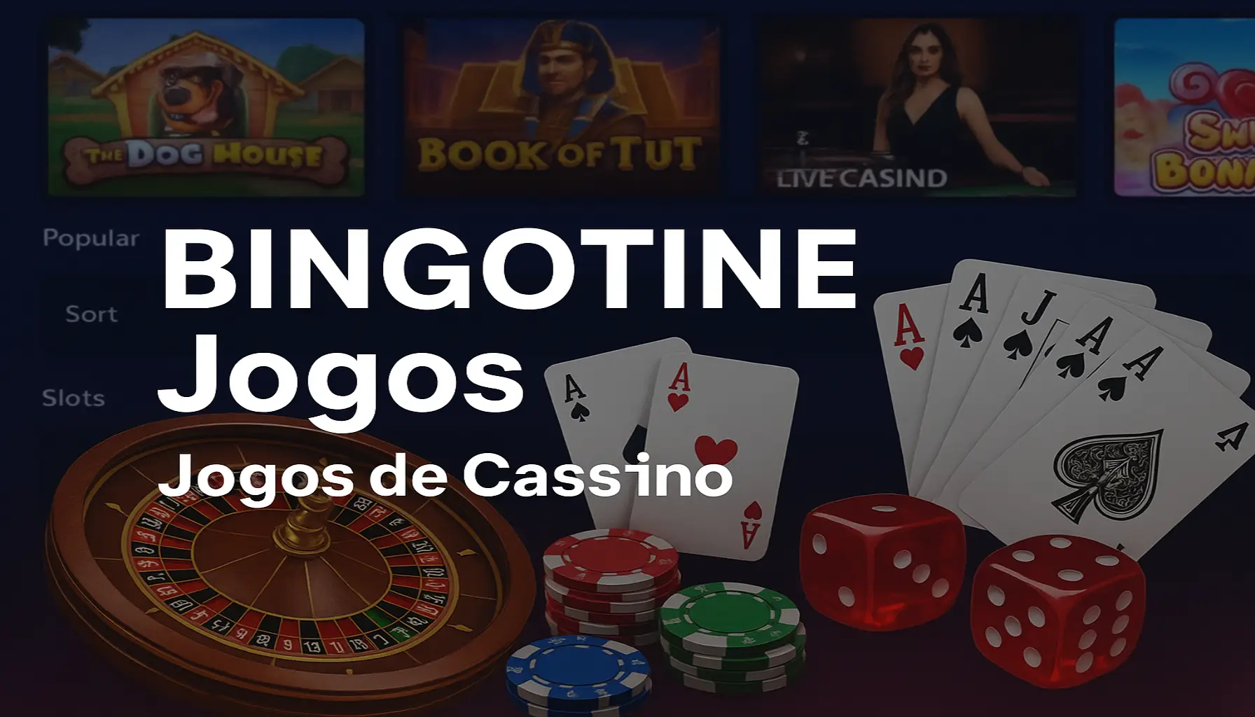 Jogos de cassino online inovadores e emocionantes na BINGOTINE